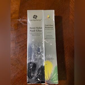 Lucky Fairy Semi Solid Nail Glue & Nail Glue Remover Set